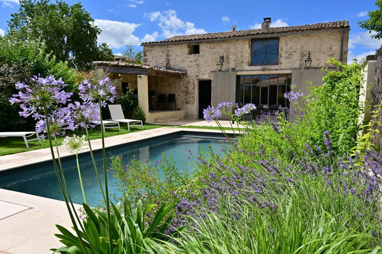 Gite De Charme "Puisneuf" Proche De Uzes Villa Flaux Exterior foto