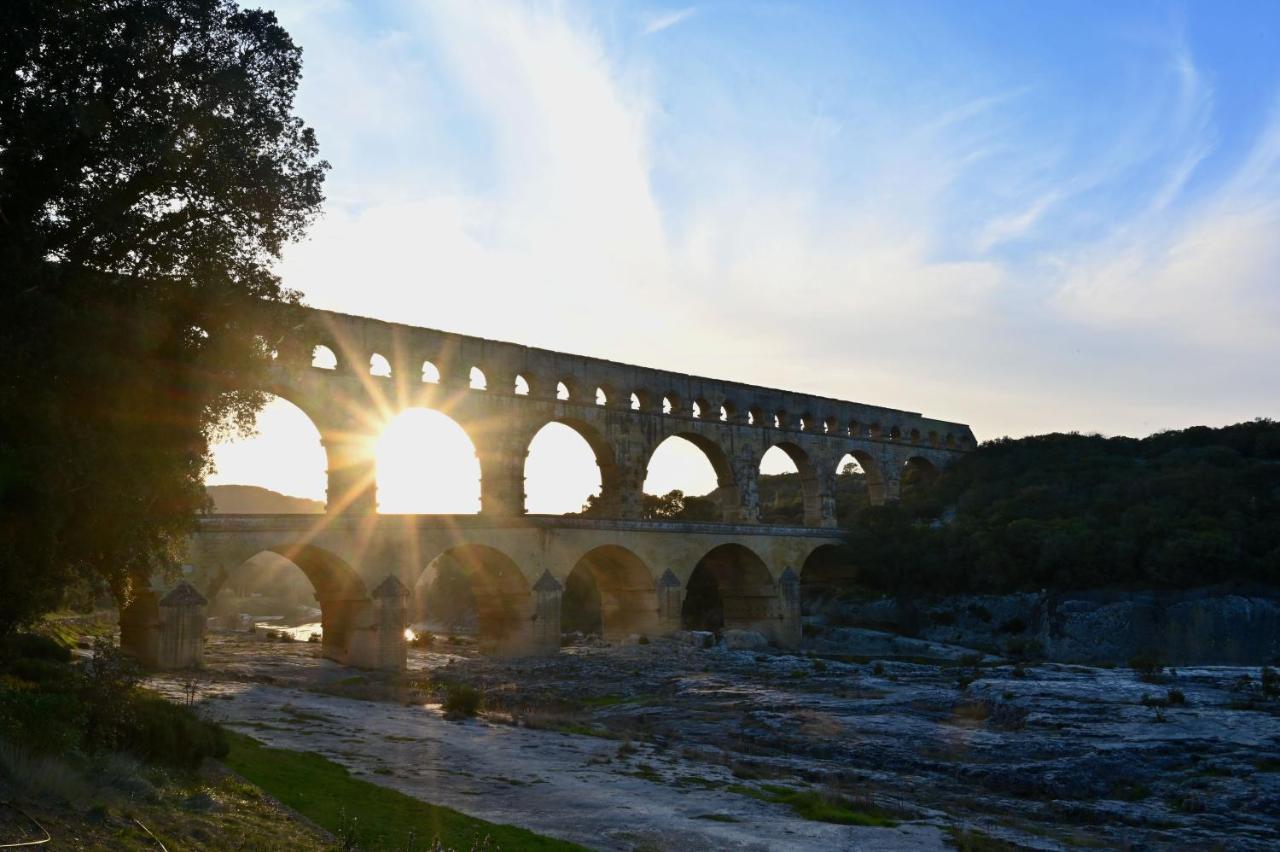 Gite De Charme "Puisneuf" Proche De Uzes Villa Flaux Exterior foto